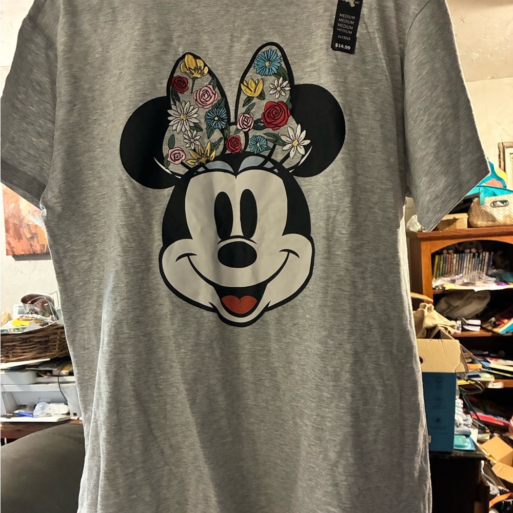 Disney Gray Mickey Mouse T-Shirt